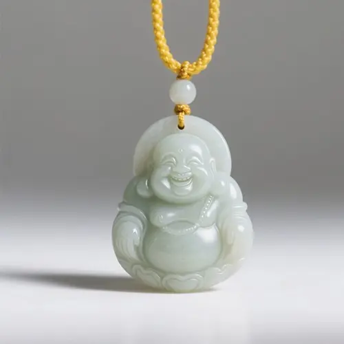 玉石佛吊墜